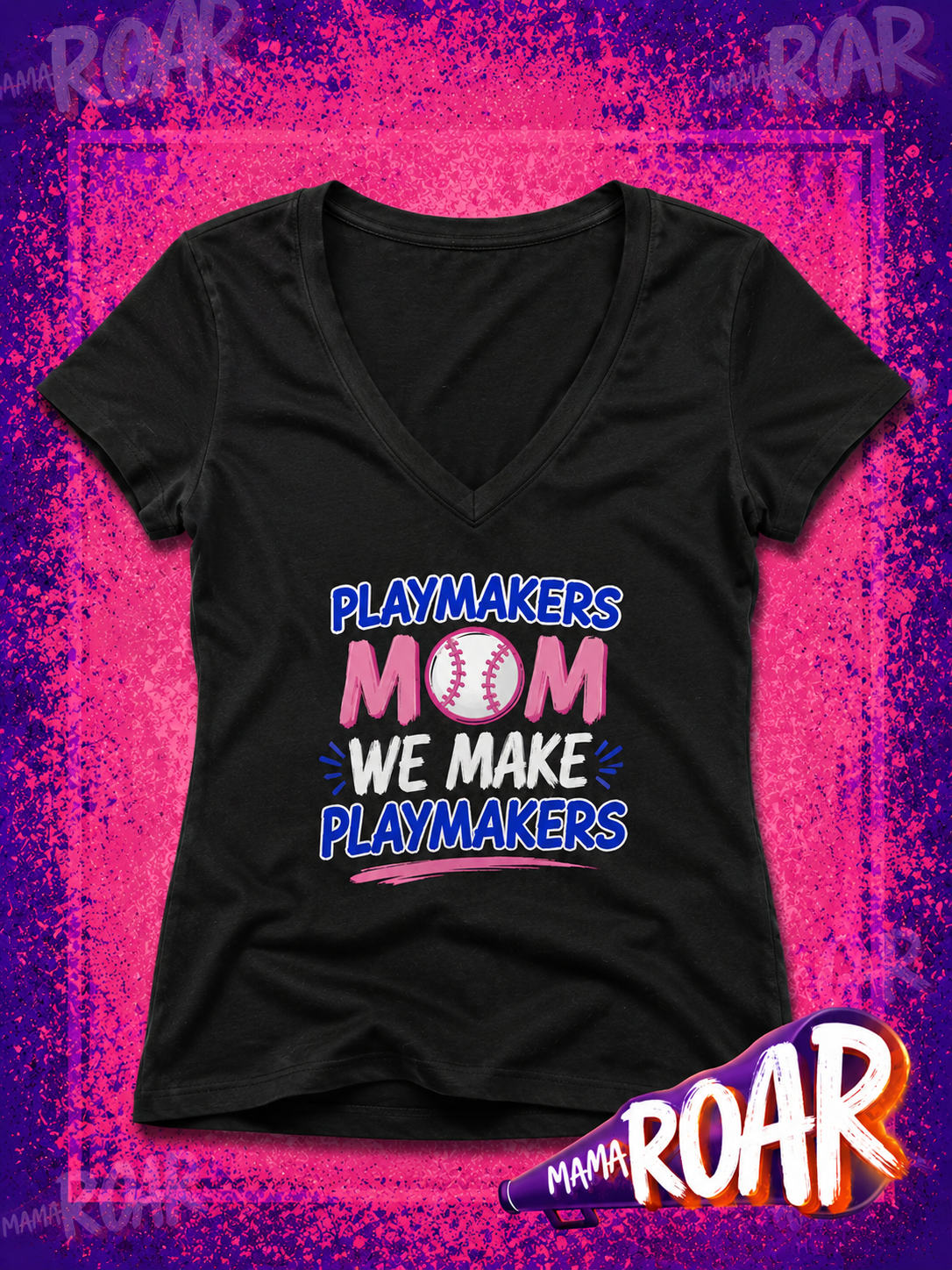 Mom V Neck
